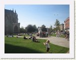 1398-Cathedral Square Exeter being enjoyed * 800 x 600 * (68KB)